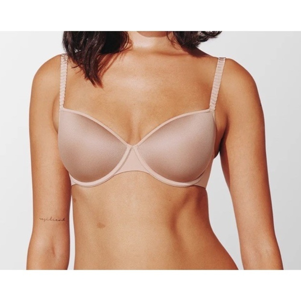 New ThirdLove 24/7 Classic T-Shirt Bra Taupe 44C 44 C